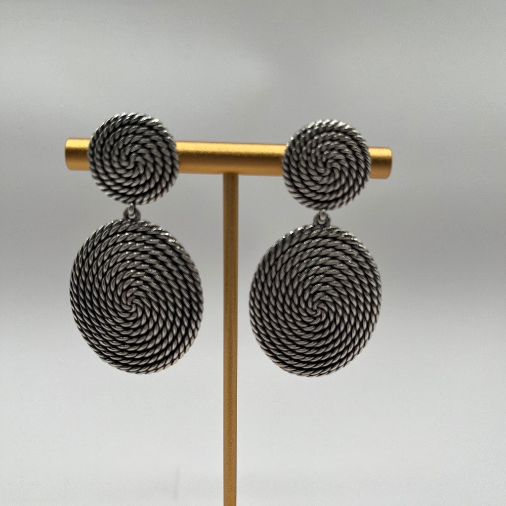 David Yurman Cable Coil Double-Drop Earrings
